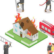 공동주택에서의 화재 경보음 전달