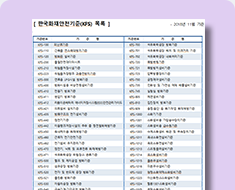 한국화재안전기준(KFS) 25개 제ㆍ개정