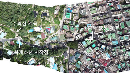 서울 노원구 상계동 주택가침수 지역