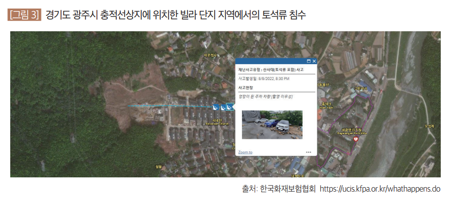 경기도 광주시 충적선상지에 위치한 빌라 단지 지역에서의 토석류 침수