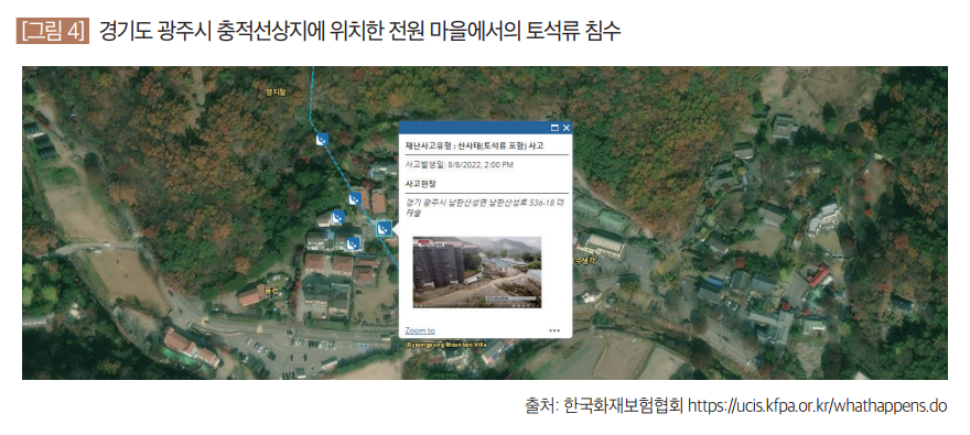 경기도 광주시 충적선상지에 위치한 전원 마을에서의 토석류 침수